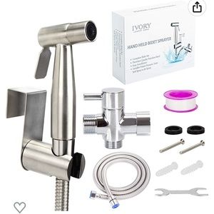Hand held bidet sprayer